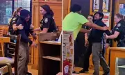 Hooters Brawl Erupts as Female Officers Wrestle Unruly Customer in North Carolina