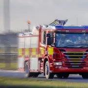 Inferno Rages at Gloucester Industrial Estate: Major Emergency Response as Thick Black Smoke Billows Over Moreton Valence