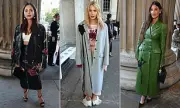 Jenna Coleman Flashes Bra & Billie Piper Stuns in Quirky Heels at Star-Studded Erdem Show | London Fashion Week