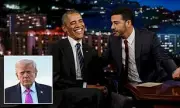 Jimmy Kimmel's Fiery On-Air Clash With Conservative Guest Over 'Left-Wing' Label | Daily Mail UK