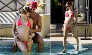 Joy Corrigan Flaunts Twin Baby Bump in Bikini: Playboy Model and Scott Disick Expecting Twins | Daily Mail
