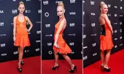 Juno Temple Stuns in Vintage Glamour at Toronto Film Festival 2024 | Daily Mail