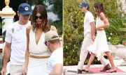Kaia Gerber Stuns in Plunging Black Gown with Boyfriend Lewis Pullman at Venice Film Festival 2024