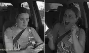 Karma Catches Up: Woman Crashes Rental Car While Texting and Driving in Westminster