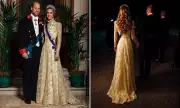 Kate Middleton and Prince William Share Rare Public Display of Affection at State Banquet | Royal Watch