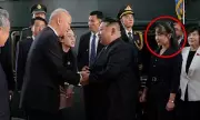Kim Jong-un's Daughter Steals Show at North Korea's Military Parade in Pyongyang
