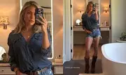 Kristin Cavallari Stuns in Daisy Dukes: A Sultry Selfie Showcases Her Incredibly Toned Legs