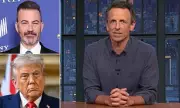Late-Night Hosts Seth Meyers and Jimmy Kimmel Deliver Scathing Verdict on Trump's Political Future