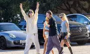 Liam Gallagher's Sons Lennon and Gene Show Off Rockstar Hair in Malibu | Daily Mail