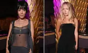 Lily Allen Dares to Bare in Sheer Dress at LFW, Lila Moss Stuns in Chic Black