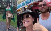 Lisa Snowdon Stuns in Emerald Bikini During Romantic Vietnam Getaway with Fiancé George Smart | Daily Mail