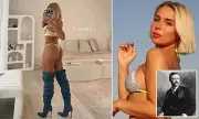 Love Island's Gabby Allen's Bizarre Comparison: 'Theodore Roosevelt Was The First Influencer' | Daily Mail