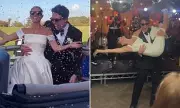 Marisa Abela and Jamie Bogyo Tie the Knot in Secret Somerset Wedding | Daily Mail Exclusive