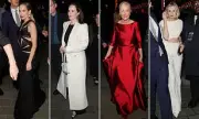Michelle Dockery Stuns at Downton Abbey Premiere with Baby Bump on Display | Daily Mail