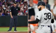 MLB Umpire Brian Walsh's Shocking Gesture to Yankees-Dodgers Fan Sparks Outrage | Daily Mail