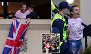 Mother's Arm Broken in Epping Protest Arrest: Police Custody Ordeal Sparks Outrage | Daily Mail