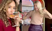 Myleene Klass & Holly Willoughby Skip NTAs for Boozy Champagne-Fueled Birthday Bash at Exclusive London Restaurant