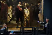 Paw-fect Discovery: Long-Lost Dog Unearthed in Rembrandt's Night Watch After Centuries