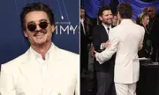 Pedro Pascal's Awkward Emmy Moment with Adam Scott Goes Viral | Award Show Blunder