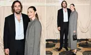 Phoebe Tonkin & Alex Greenwald's Rare Red Carpet Appearance at NYFW | Daily Mail