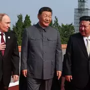 Putin's Power Play: Russian Leader Grins Alongside Kim & Xi in Chilling Show of Force