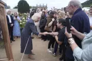 Queen Camilla's Pride and Prejudice Moment: A Regal Lake Scene Recreation