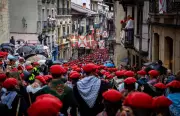 Red Berets & Freedom Flights: Monday's Most Striking Global Images Captured
