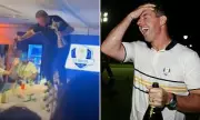 Ryder Cup Revelry: Shane Lowry's Table-Top Triumph Dance After Europe's Victory