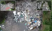 Shocking Images Reveal Taxpayer-Funded Traveller Site Left Buried in Rubbish | UK Waste Crisis