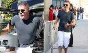 Simon Cowell's Shocking Fall Forces America's Got Talent Filming to a Halt | Daily Mail