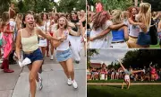 Sorority Chaos at CU Boulder: 1,500 Freshmen Scream and Sob in Frenzied Bid Day Rush