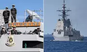 South China Sea Tensions Escalate as Chinese Warship Confronts Australian Frigate HMAS Brisbane