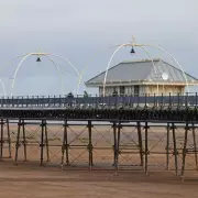 Southport Pier Engulfed in Dramatic Blaze: Historic Landmark Ravaged by Fire