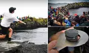 Stone Skimming Championships Rocked by Cheating Scandal: Competitors Disqualified for 'Doctoring' Pebbles | Daily Mail