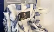 The Genius Shirt Hack That Guarantees You Perfect In-Flight Entertainment Viewing