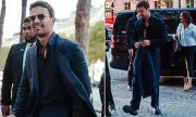 Theo James Cuts a Dash at Ralph Lauren Paris Opening Amid Intensifying James Bond Speculation | Daily Mail