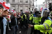 Tommy Robinson Met Police Protest: Clashes Erupt in Central London | Exclusive