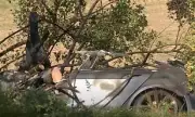 Tragic Tesla Inferno: Heroic Bystander's Desperate Attempt to Save Family Ends in Heartbreak