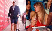 Travis Kelce's Bold Fashion Statement: Chiefs Star Ditches Suit for Shorts at Taylor Swift's Concert