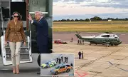 Trump's Helicopter Forced into Emergency Landing After State Banquet with King Charles and Kate