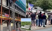 Union Jacks Displayed Outside UK Mosque in Powerful Act of Unity and Solidarity