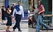 Zoë Kravitz & Harry Styles Make It Official: Rock Legend Dad Lenny Meets New Beau Over NYC Lunch | Daily Mail