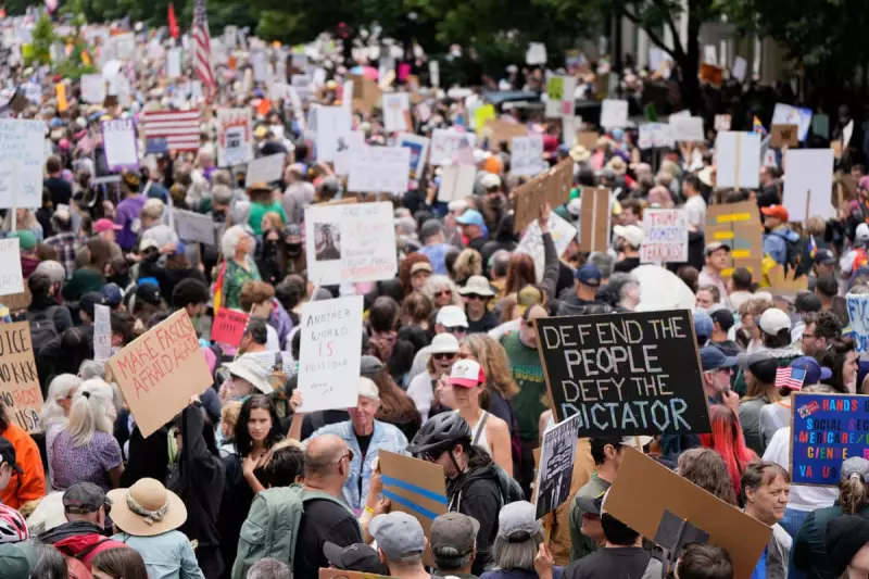 America's Battle Cry: 'No Kings in America' Echoes Through Trump Protest Waves