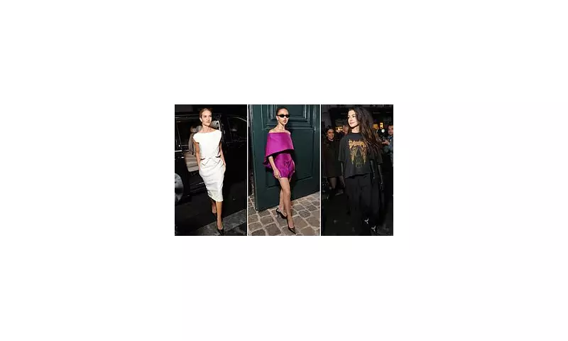 Anne Hathaway, Rosie Huntington-Whiteley & FKA Twigs Stun at Balenciaga's Paris Fashion Week Spectacle