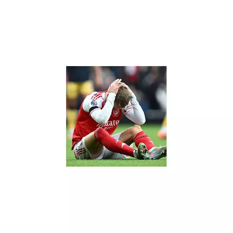 Arsenal Captain Martin Ødegaard Faces Race Against Time for Man City Clash After Injury Scare