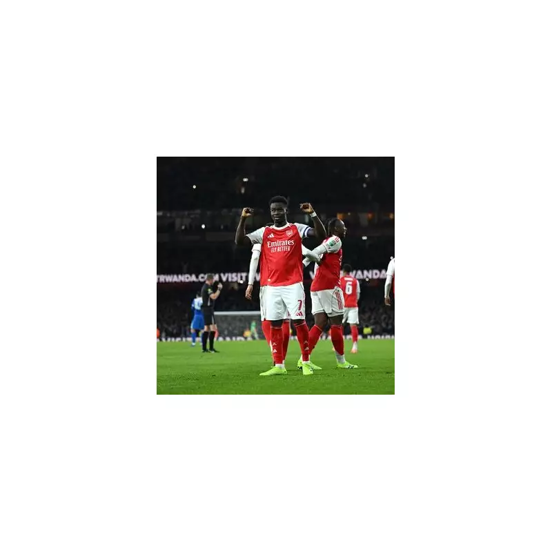 Arsenal Demolish Brighton 3-0 as Saka Returns in Style | Carabao Cup Thriller