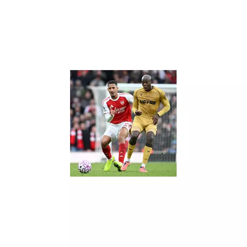 Arsenal Injury Blow: William Saliba Ruled Out of Crystal Palace Clash After Training Setback