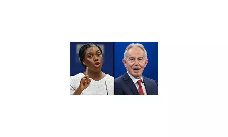 Blair and Badenoch Clash Over Asylum System as Small Boat Crossings Intensify