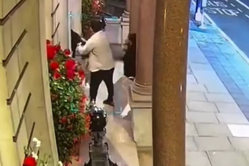 Bold Mayfair Raid: CCTV Captures Brazen Thief Swiping £10k Watch in Exclusive London Boutique