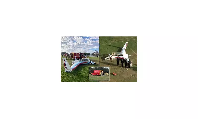 California Woman Struck by Plane During Emergency Landing on Soccer Field